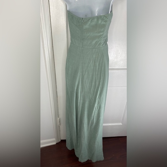 Hello Molly NWT Pop Records Olive Strapless Jumpsuit - Picture 14 of 14